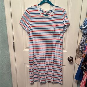 Striped T-Shirt Dress